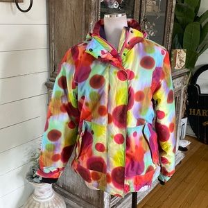 CORE LIL CHICKS YOUTH POWDER ROOM 5000 MM SNOWBOARDING JACKET GIRLS XL